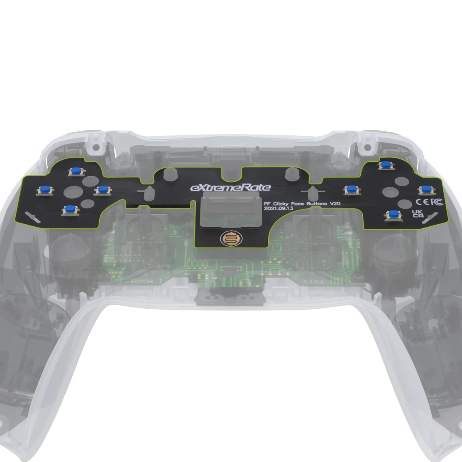 フェイシャルクリックキット,カスタマイズされた触覚ボタン,dpad 