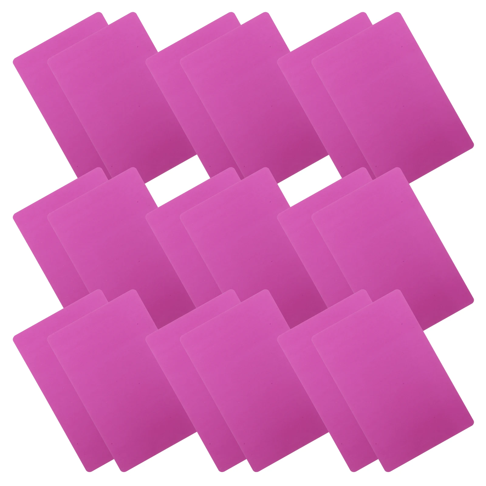 

15Pcs Metal Business Cards Aluminum 0.5mm Thickness Blank Sublimation Engraving Name Plates DIY Printing Sublimation Metal