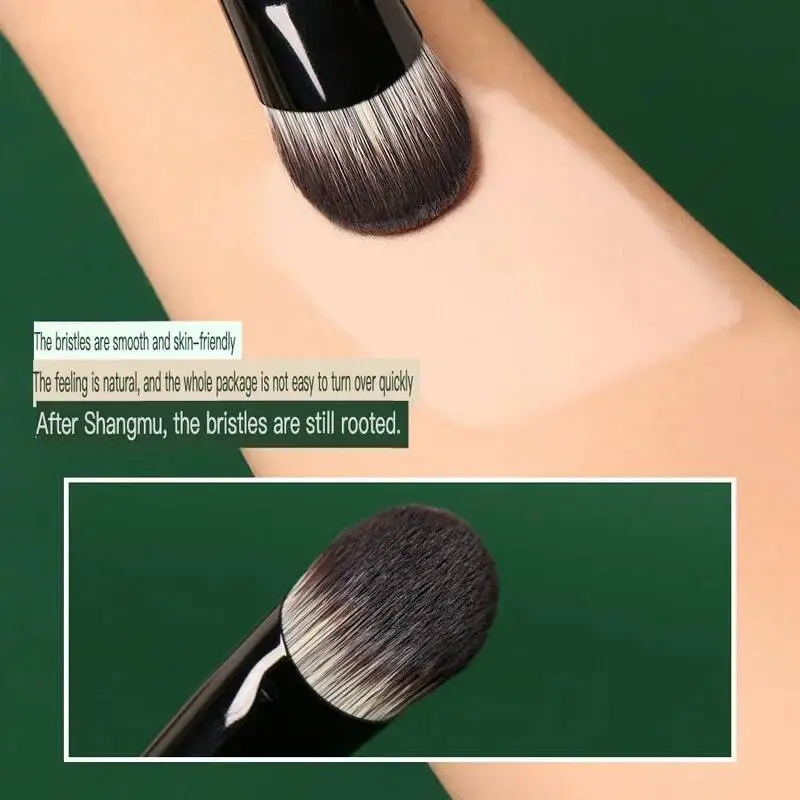 Anti-Aging M43 Powder Cream Brush, Fiber Bristles Foundation, Not Easy To Eat Foundation Makeup, Slope Portable Makeup Brush