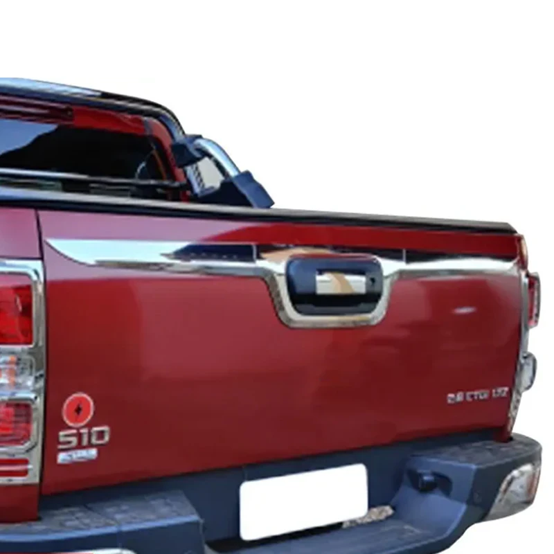 Tailgate Cover Rear Handle Trim For Chevrolet Holden Colorado S10 2012 2013 2014 2015 2016 2017 2018 2019 2020 Not For US Model