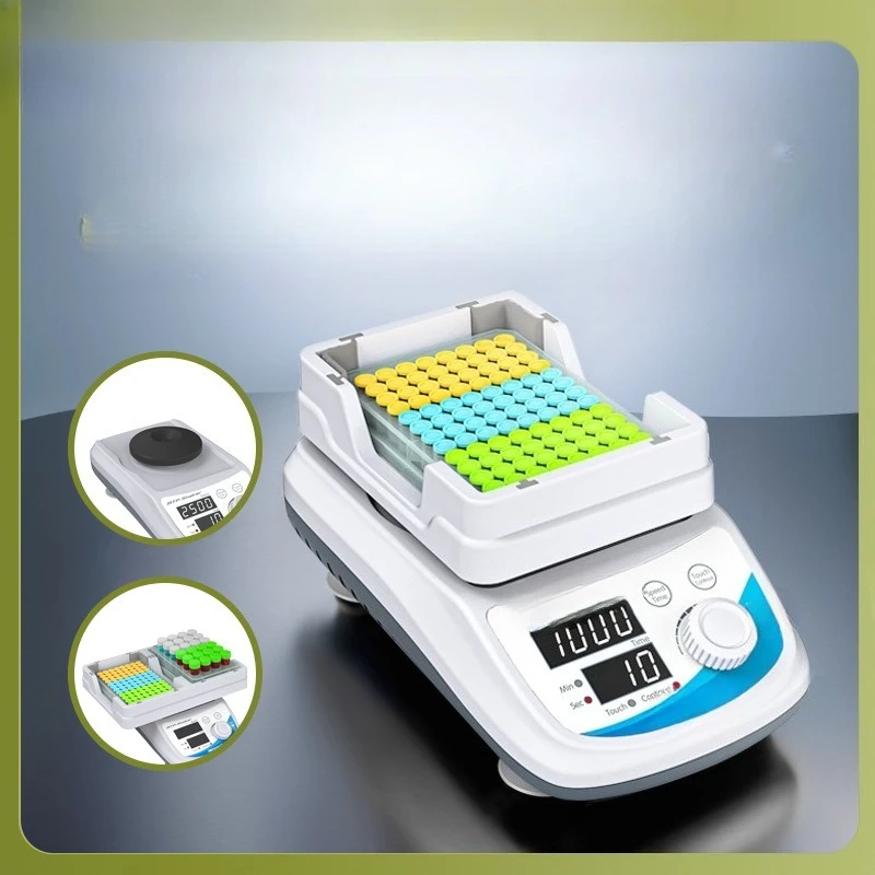 

Digital Display Multifunctional Vortex Mixer Microplate Oscillator Mini Small Mixer