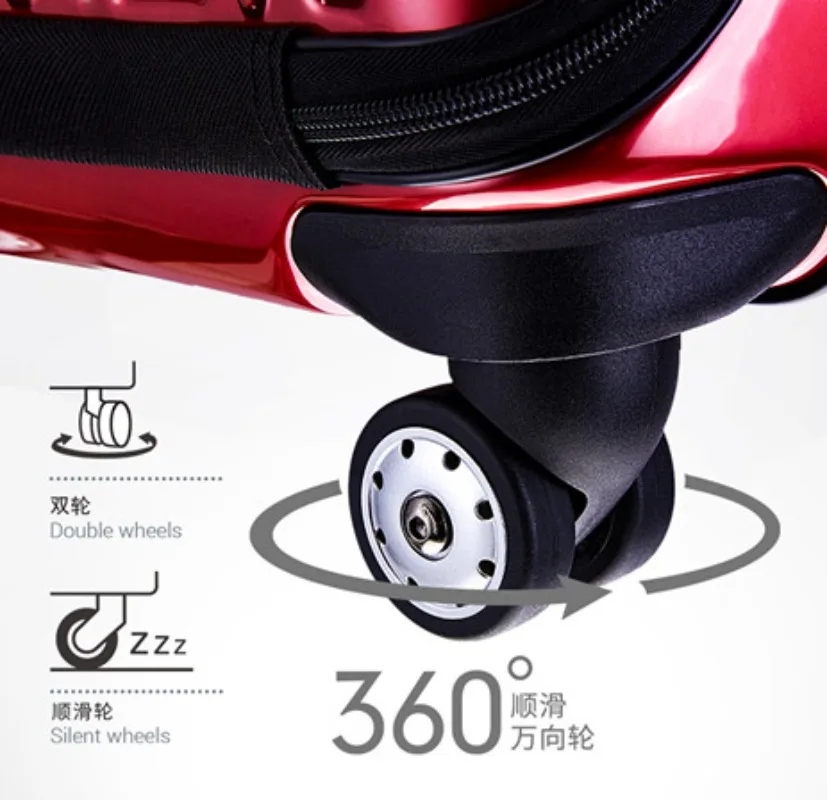 Suitable for W009 #DELSEY French Ambassador Luggage Roller Replacement A-24 Replacement Universal Wheel Luggage Accessories