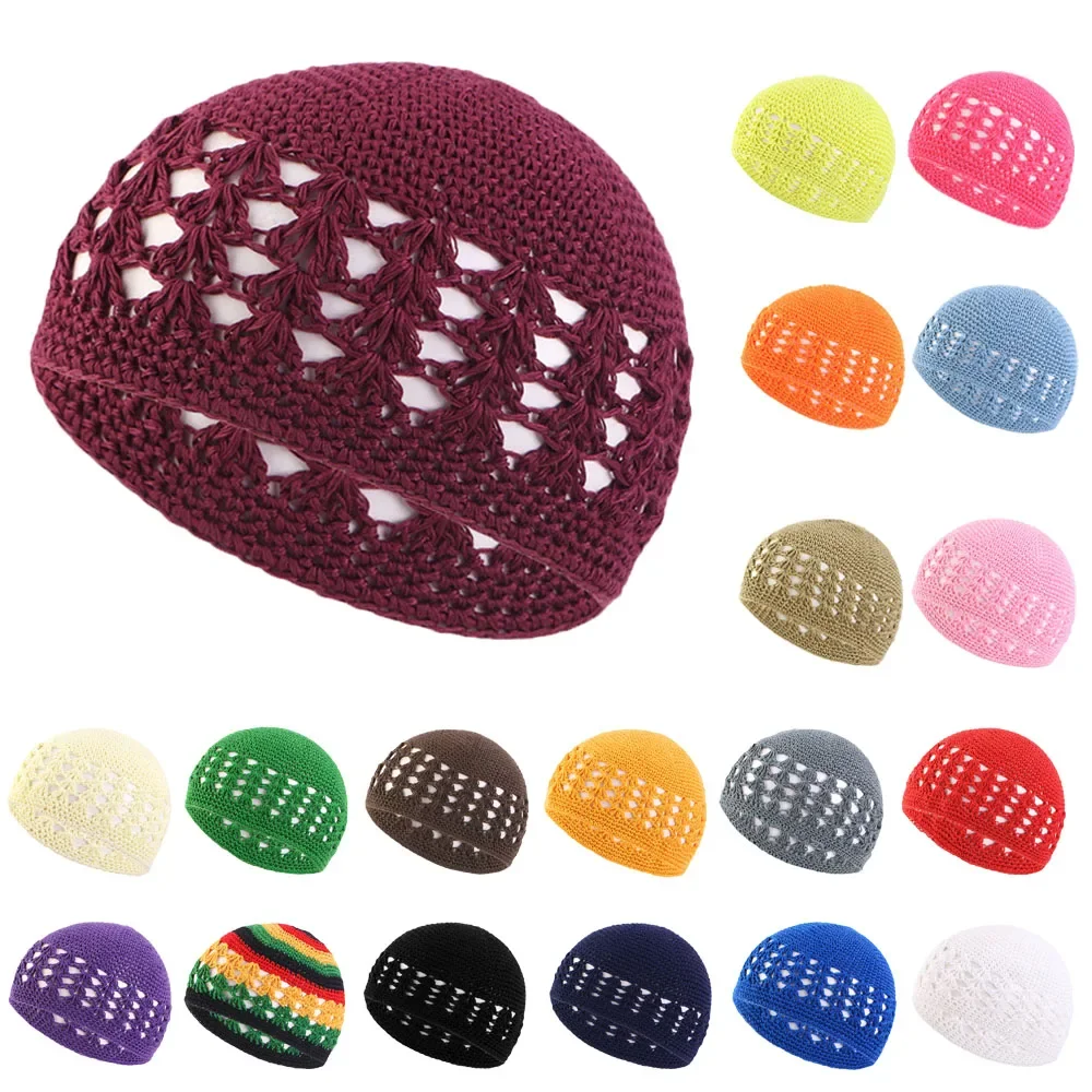 Crochet Cotton Wig Caps for Wig Weaving Cap Mesh Base Machine Made with Adjust Strap Hair Net for Sleeping Night Snood Headcover