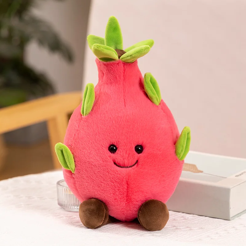 Peluche de Fruta del Dragón Suave, Decoración para el Hogar