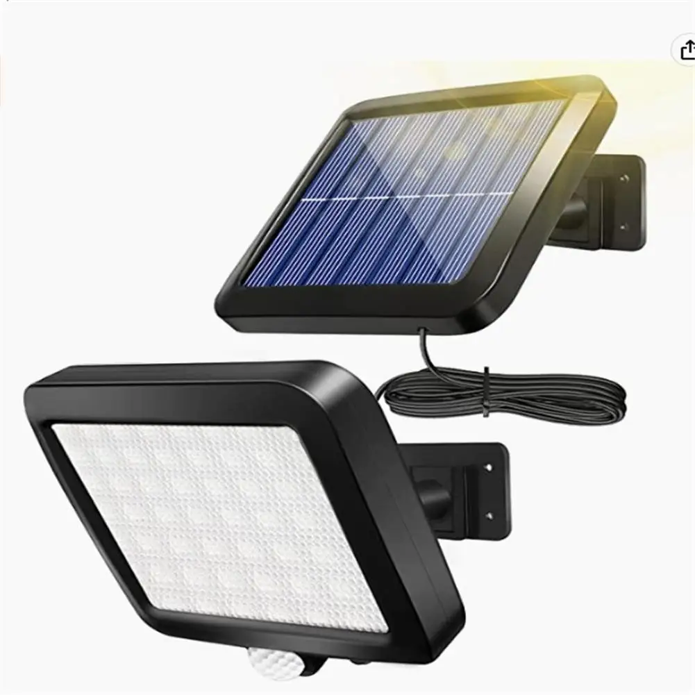 

56 Leds Outdoor Solar Wall Lights With Motion Sensor Super Bright Solar Security Light For Yard Deck Garage Porch Fence