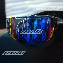 สำหรับ Shoei X-15 X-Fifteen X-SPR PRO RF-1400 NXR 2 CWR-F2R Z8เลนส์ Shield Fire สีแดงหมวกกันน็อก Visor UV-Cut Sunshield