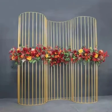 1/3/5 Stück Quadratische Bogenförmige Metall-Blumenständer - Vielseitige Hochzeits- und Baby-Party-Präsentationsregale mit Verstellbarer Höhe für Eventdekoration – Detail 4