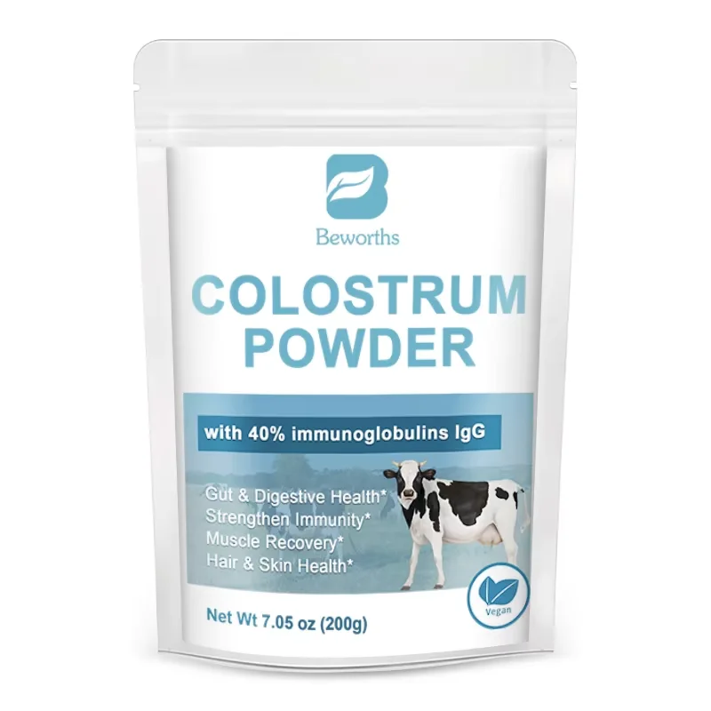 Beworths 40% IgG Colostrum Supplements Immunity & Intestinal Digestive Health Boost Metabolic Health Muscle Recovery