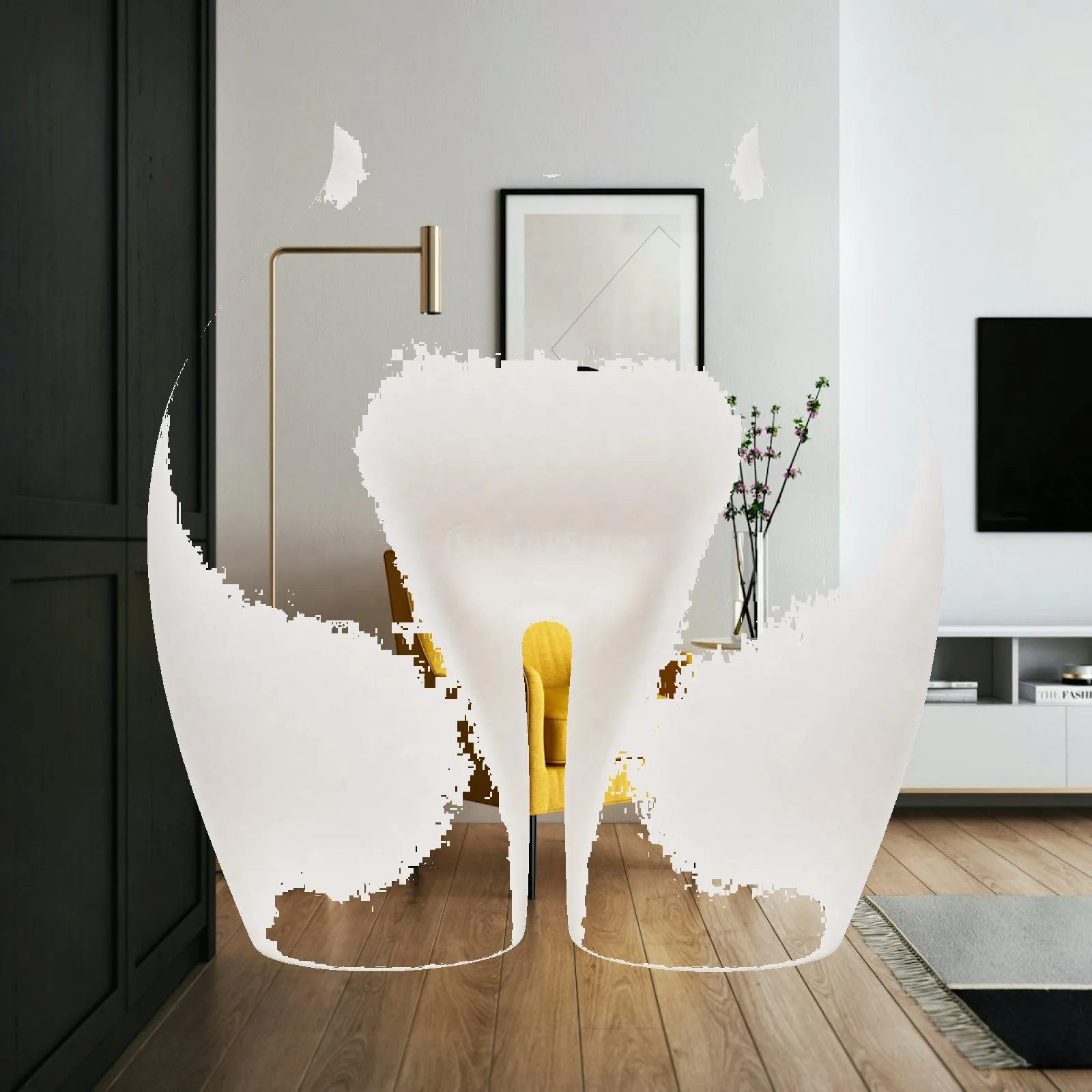 Plastic Mannequin Body Form for Lingerie Display with Curvy Hip Shape Ideal for Boutique Product Photography