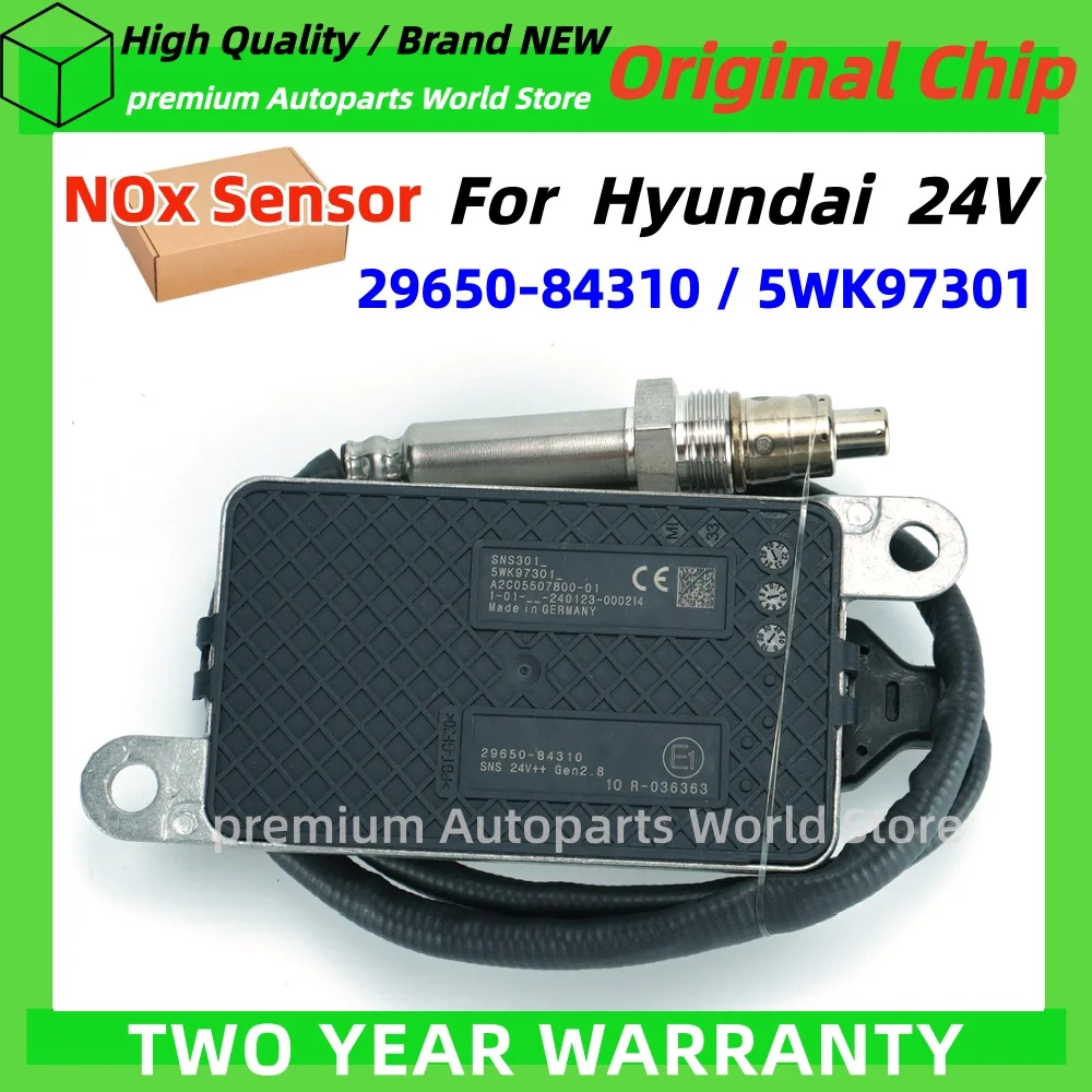 2965084310 5WK9 7301 29650-84310  5WK97301 Nitrogen Oxygen NOx Sensor 12V for Hyundai Truck 24V