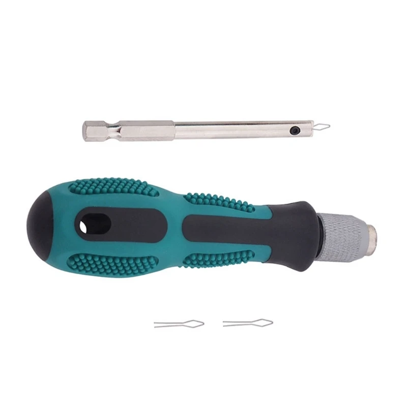 Nipple Screwdriver Nipple Removal & Insertion Tool Bicycles Rim Spoke Screwdriver With Handle Bike Nipple Driver Tool