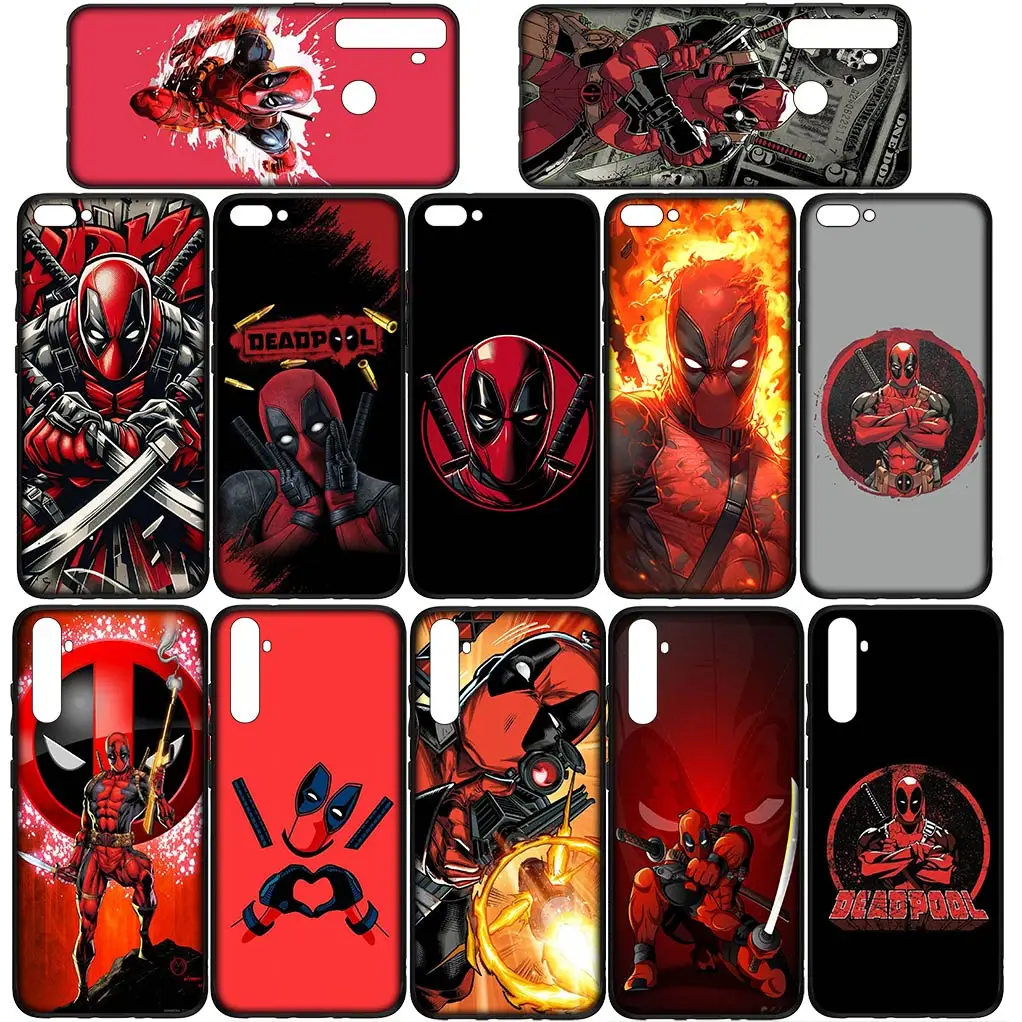 Superheroe Deadpool Marvels Silicone Coque Phone Cover for Huawei Nova 3i 3 5t 2i Mate 10 20 P20 P30 Pro 2 Lite Soft Case