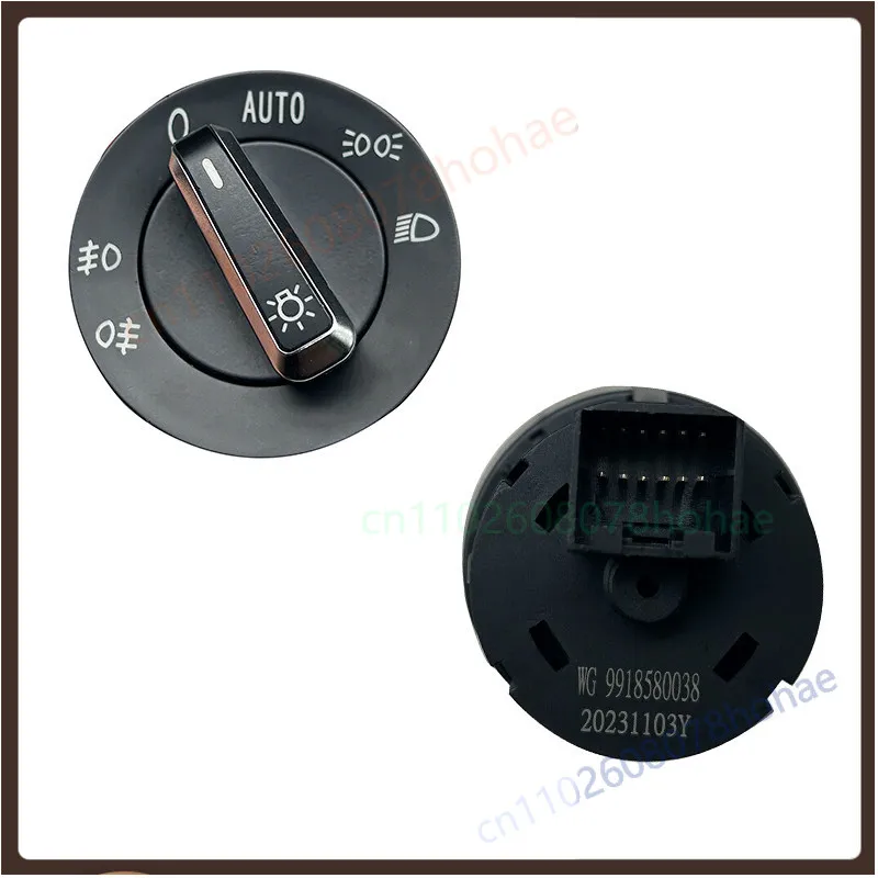 Auto Headlight Rotary Switch For Sinotruk Howo T7H T5G TX Truck Light Control Knob WG9918580039