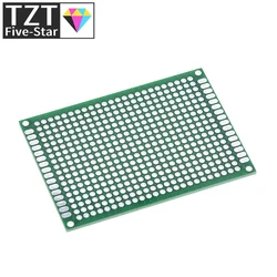 TZT 10pcs Breadboard Bread Board Prototype 5X7cm 432 Points Double side Super Highly quality Best pices  Green