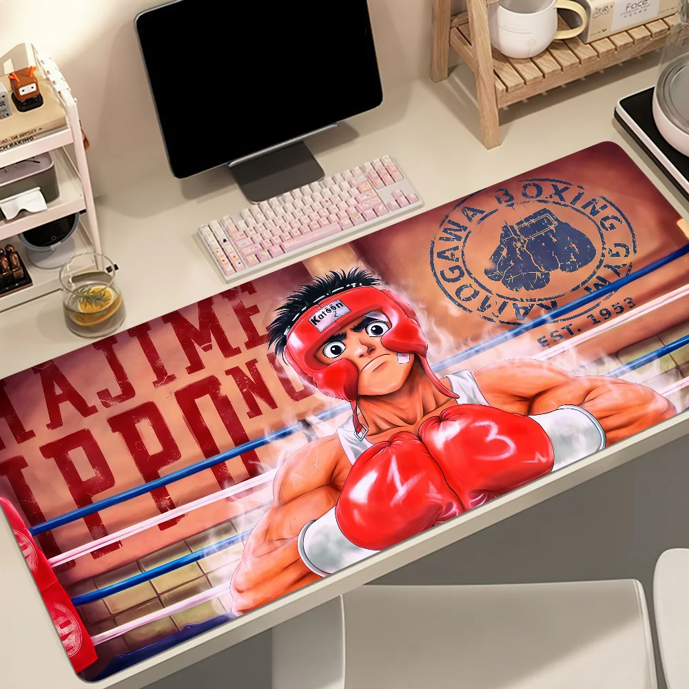 H-Hajime No Ippo Anime Mouse Pad Non-slip Thickened MousePad Student Gaming Cushion Large Writing Lockedge Office