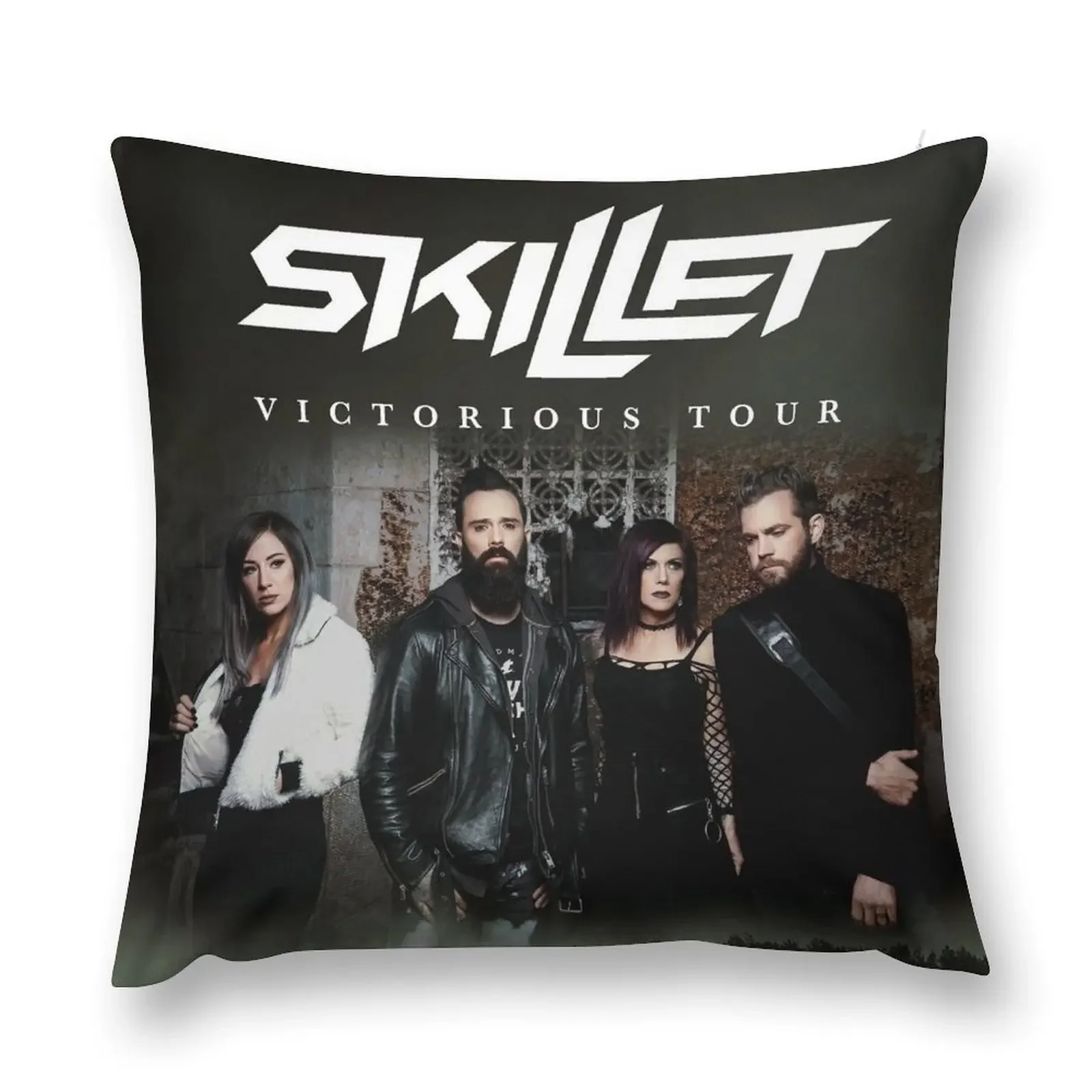 skillet band vt Throw Pillow Pillowcases Cushion Covers Sofa Ornamental Pillow autumn decoration Pillowcases pillow