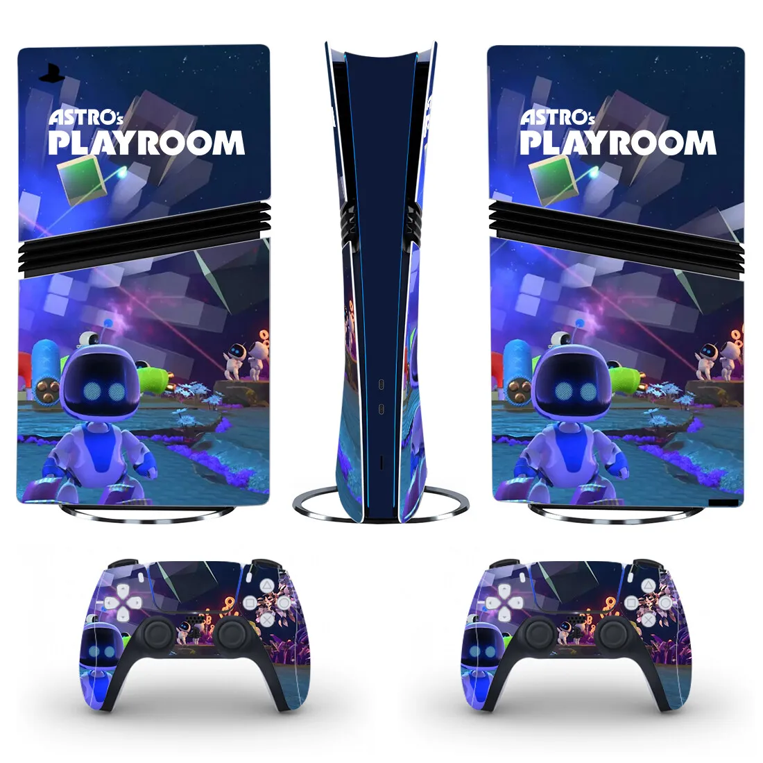 Astro's Playroom PS5 Pro pegatina de piel Digital Protector calcomanía cubierta para controlador de consola PS5 Pro pegatina de piel vinilo