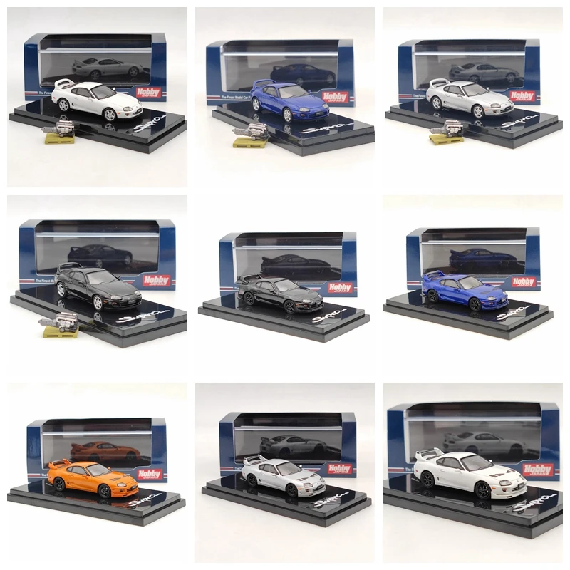 

Хобби Япония 1/64 Superba A80 SUPRA JDM Коллекционная модель автомобиля из сплава подарочные украшения