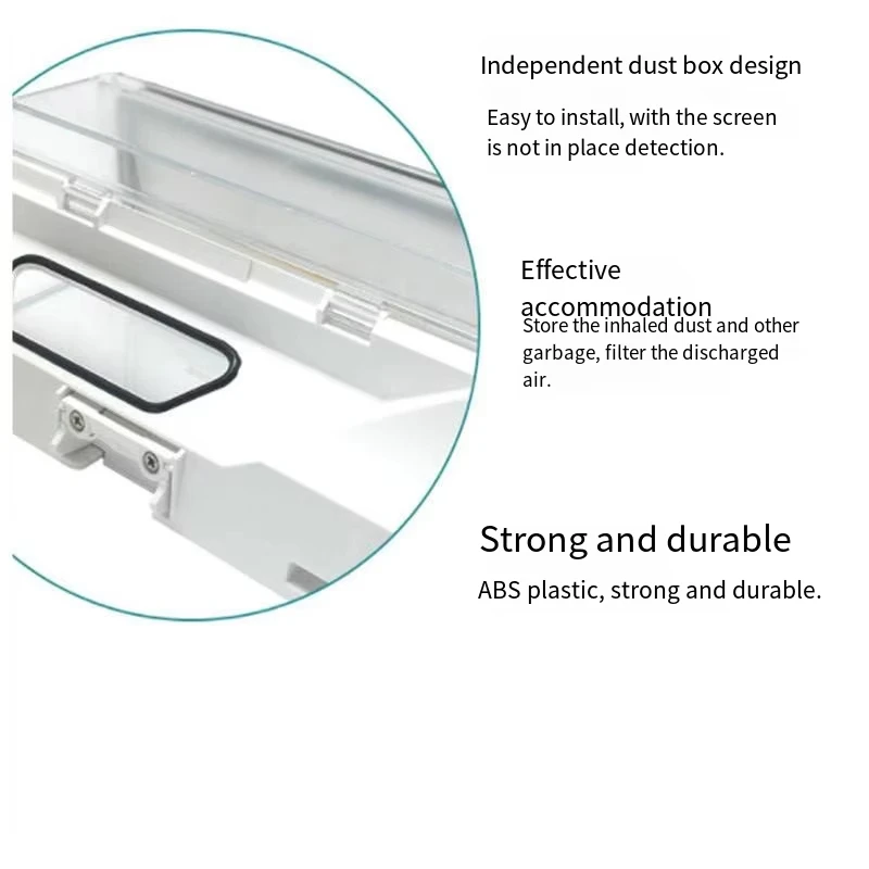 

for Xiaomi Roborock S5 S50 S51 S52 S55 S6 T6 Dust Box Robotic Vacuum Cleaner Sweeping Robot Dustbin Box with Filter Accessroies