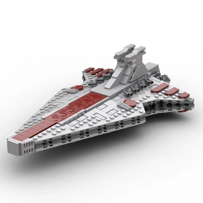 

Набор для сборки модели корабля Republic Atta Cruiser из мелких деталей MOCC03 от Eonal Toys для детей