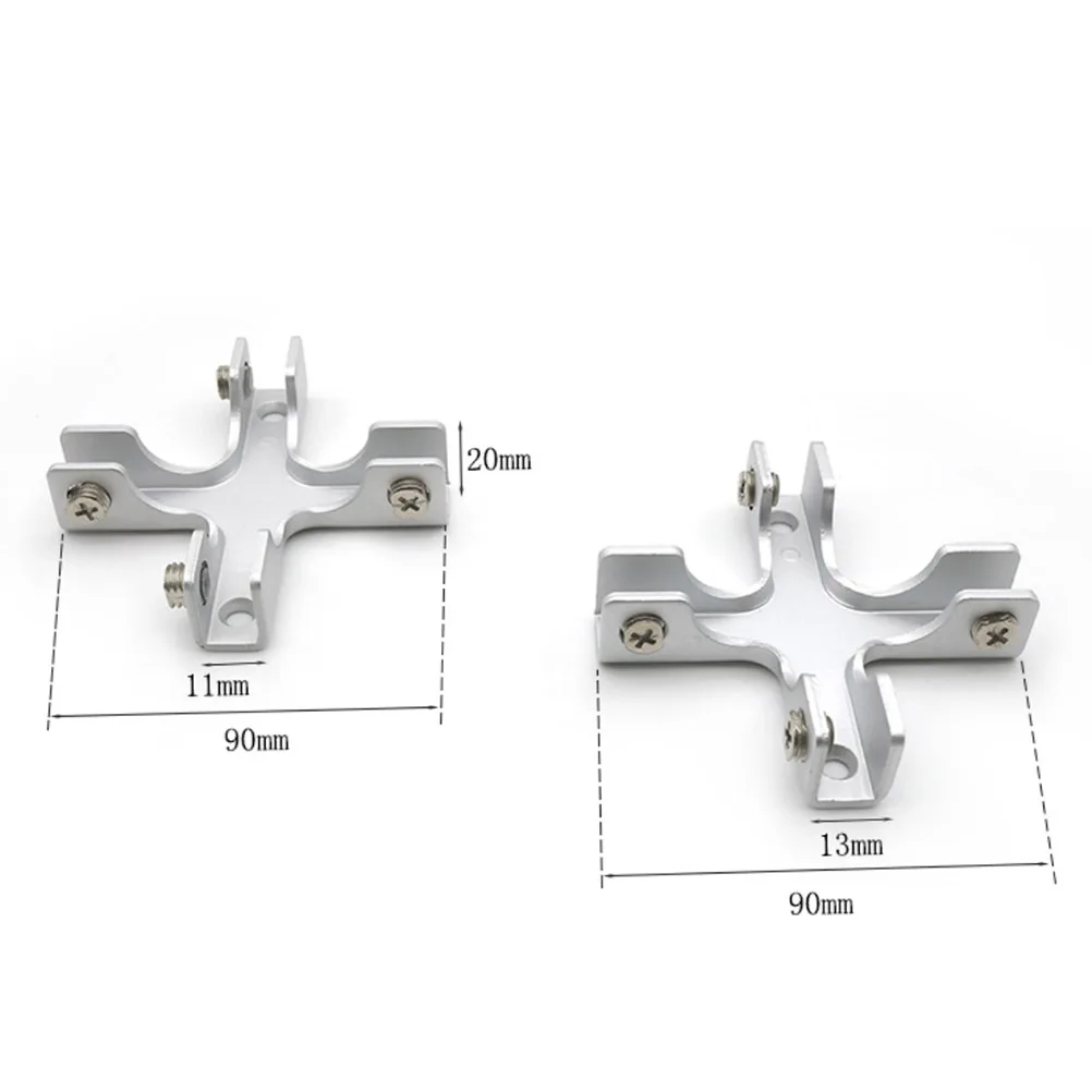 

Aluminum Alloy Glass Clamp Bracket for Home Bathroom Office Strong Load Bearing Fixation Clip Suitable Fish Tank Display Shelf