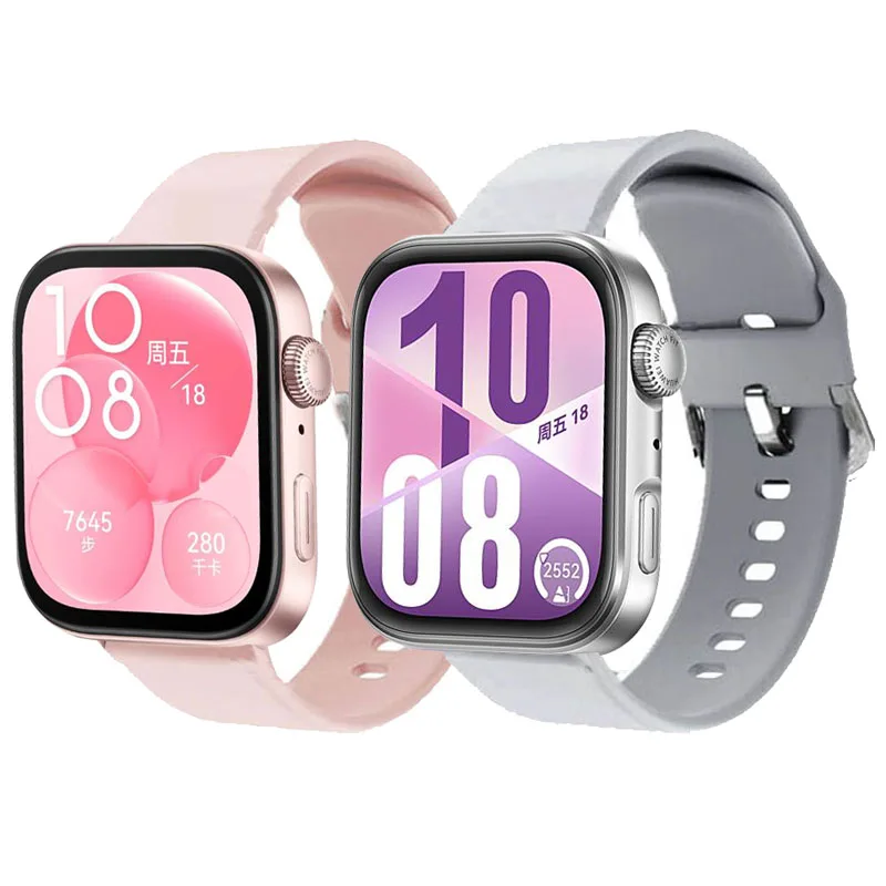 Für Huawei Watch FIT 3 FIT 4 Pro Silikonarmband Uhrenarmband Metallschnalle Sportarmband für Huawei Watch Fit 4 Correa Zubehör