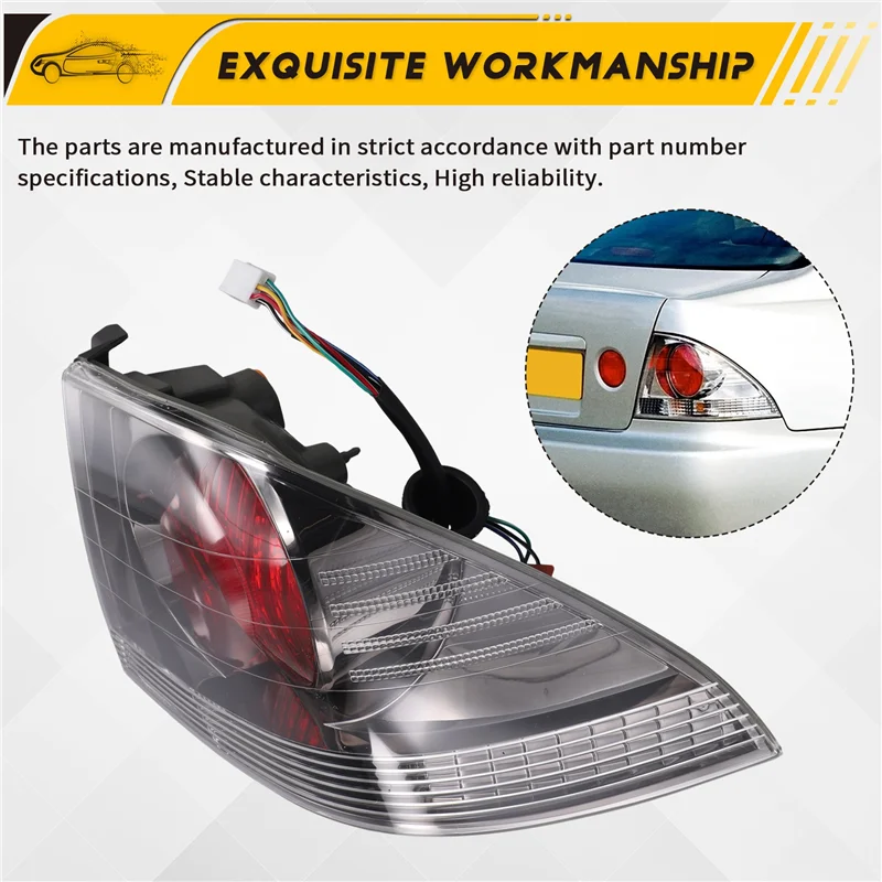 

N26R-Car LED Tail Light Rear Bumper Light Stop Brake Lamp For Lexus ALTEZZA RS200 IS200 1998-2005