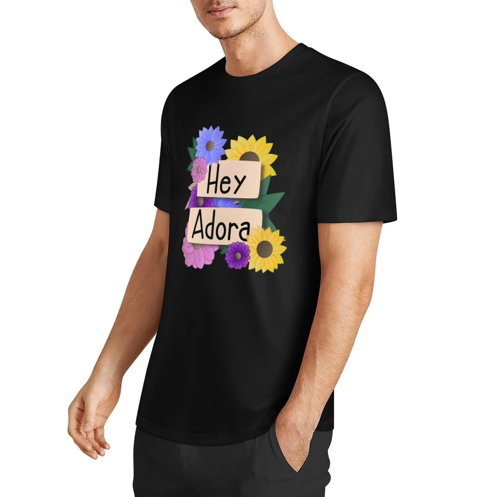 Camiseta Hey adora-she-ra para hombre, ropa de verano, tallas grandes, Camiseta de algodón