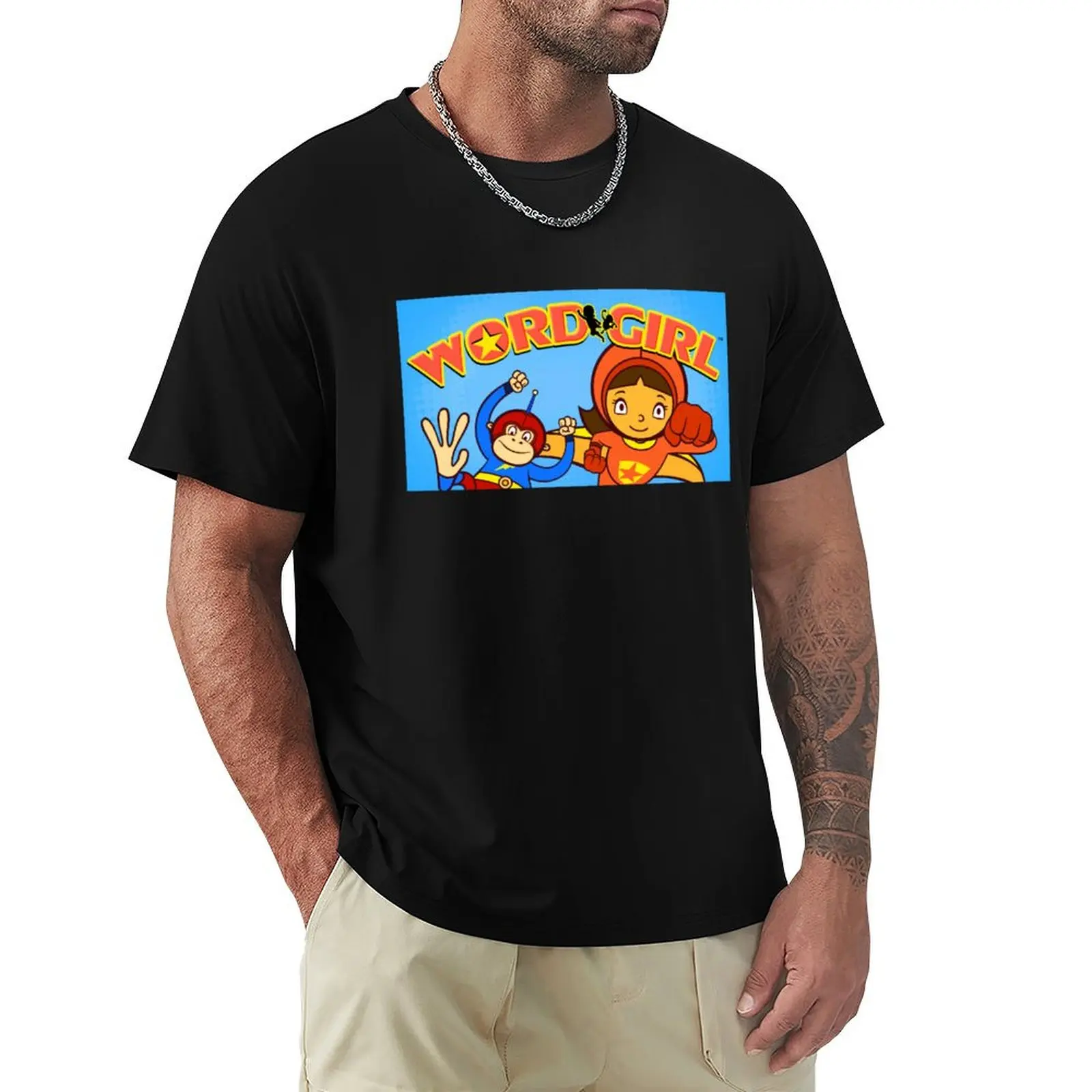 

wordgirl T-Shirt luxury t-shirt Aesthetic clothing affliction shirts mens designer t shirt