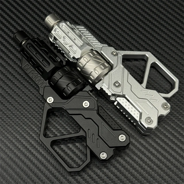 QT-3000 リボルバーフリップ磁気プッシュスライダーガン減圧フィ