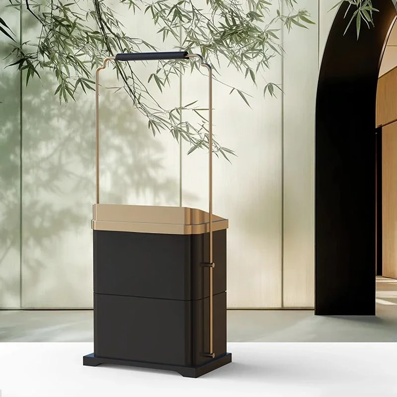 New Chinese style Welcome Desk Restaurant Island Desk Reception Tea Desk High end Service