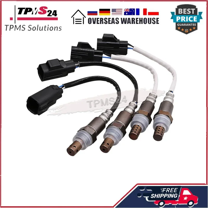 Per Land Rover LR3 Land Rover Range Rover Sport 4 pezzi Upstream & Downnsream Sensore di ossigeno Sensore O2 Sensore Lambda 234-9075 234-4264