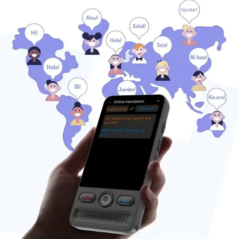 مترجم صوتي محمول للتعرف على الصوت IFlytek/Google WIFI ChatGPT تسجيل الترجمة عبر الإنترنت/غير متصل ترجمة الصور #1