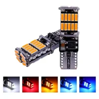 2-50 Uds luz de marcha atrás de coche accesorios interiores lámpara trasera 6000K IP67 2/50 Uds W5W Led Canbus T10194 lámparas de coche sin Error 26SMD para