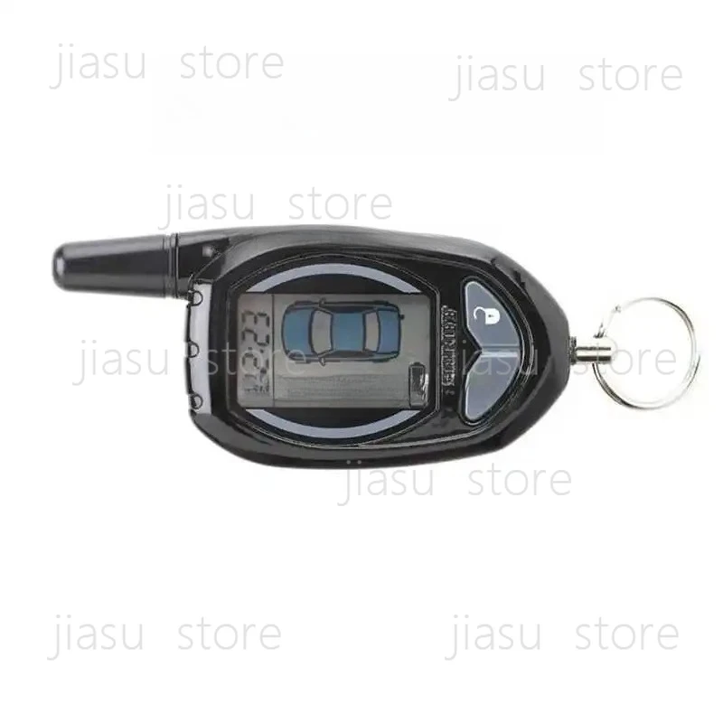 

For Sheriff ZX-1055 ZX1055 Car Alarm LCD Remote Control Key, 2-Way Replacement Key Fob with Display