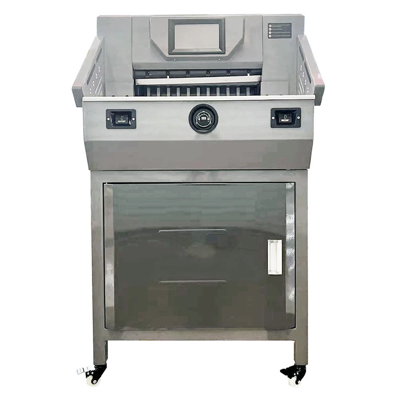 CNC Electric Paper Cutter, Touch Screen Control, Fully Automatic Paper Cutter, Thick Layer, 460V8