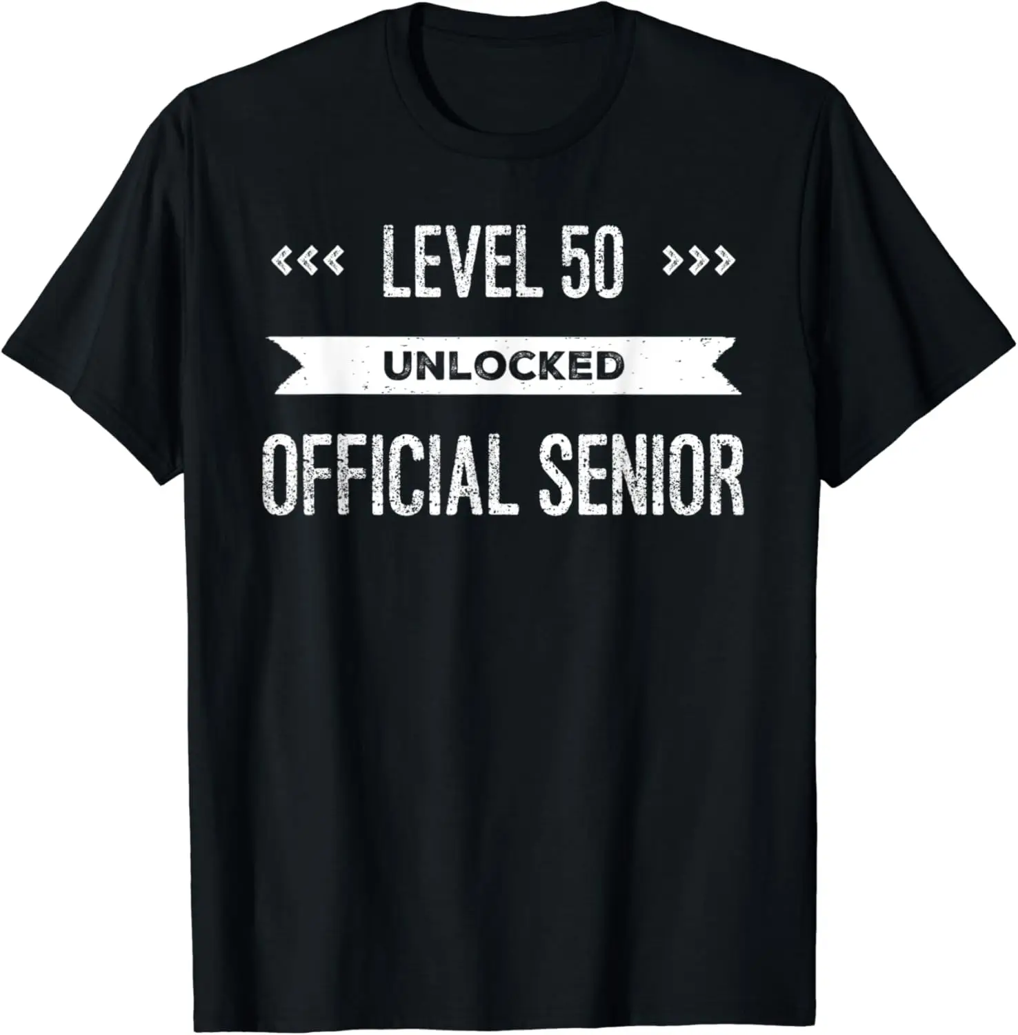 

Level 50 Unlocked Fifty 50th Birthday Gag Joke Father Gift T-Shirt