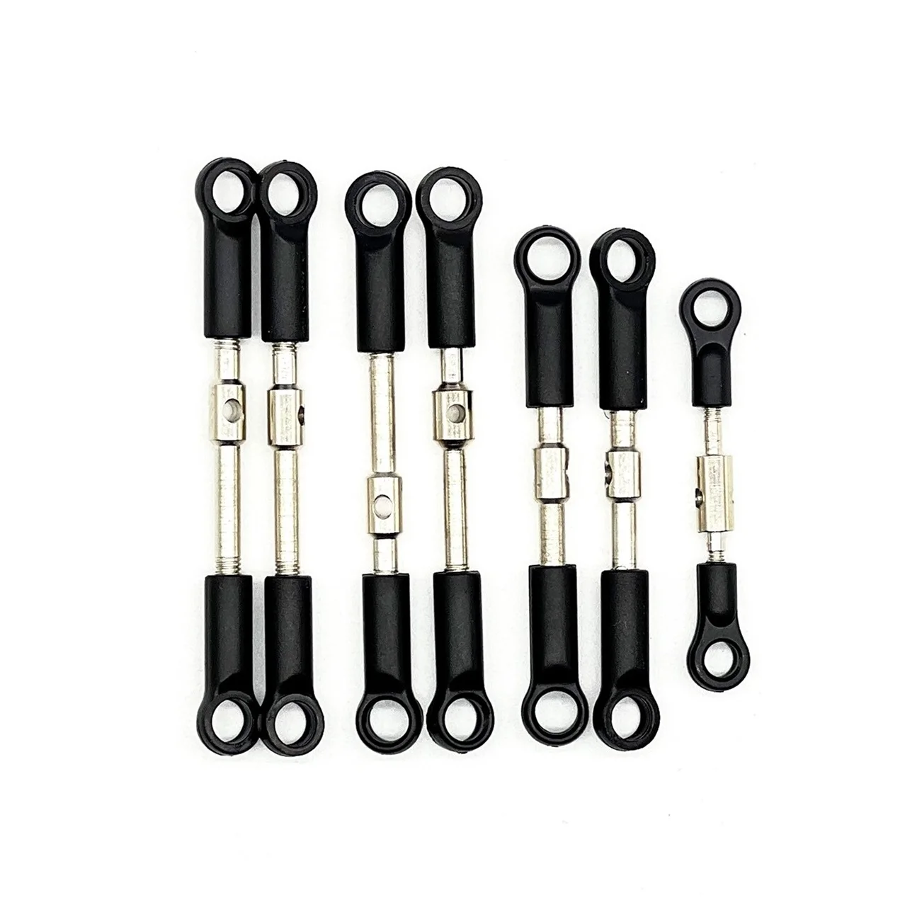Wltoys 144001 144002 144010 124007 124016 124017 124019 Spurstangen-Verbindungsset Servo-Verbindungsstange Lenkungskopf-Set RC Auto Ersatzteile