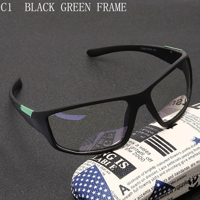 

Anti-blue Protection Glasses Square Optical Prescription Myopia Computer Glasses Frame Women Men Anti Blue Sport Glasses Goggle