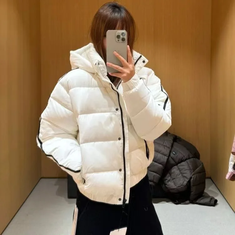 

Casual Cotton Jaet Women's Collared Loose Fit Winter New Sle Thin Trendy Versatile Casual Outerwear Fem