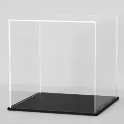 Acrylic Box Handmade Transparent Display Box Toy Model Dust Cover Up to Building Blocks Display Box Home Decorations