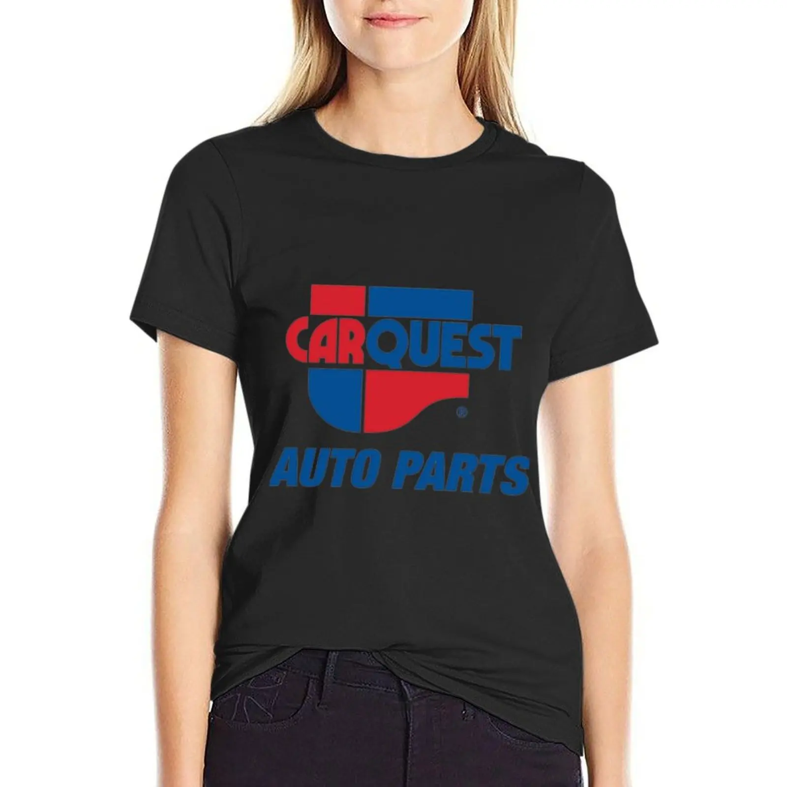 

carquest T-Shirt animal print shirt for girls vintage clothes graphics hippie clothes summer blouses woman 2024