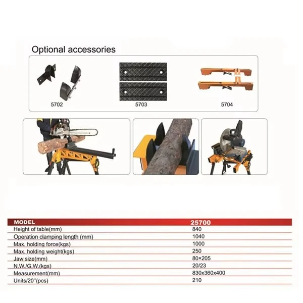 25700 Portable Workstation Bench Vise Clamping System