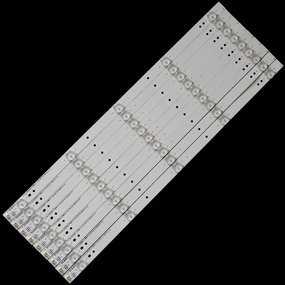 9/18pcs FOR Skyworth 49E360E ShineOn 2D01328 Rev.8 YAL13-0053528H-01 5LED 500mm