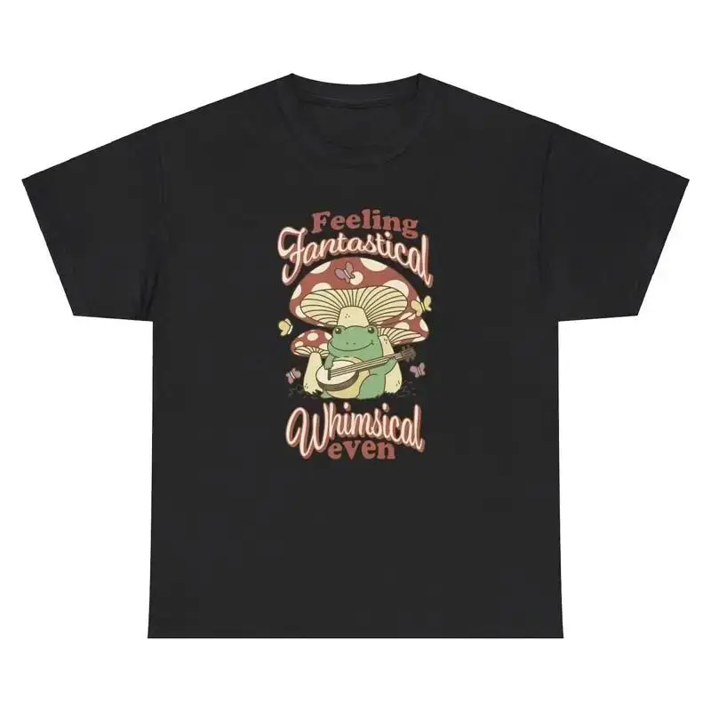 Feeling Fantastical Whimsical Frog TShirt Funny Lover Happy Silly Humor Gift Tee