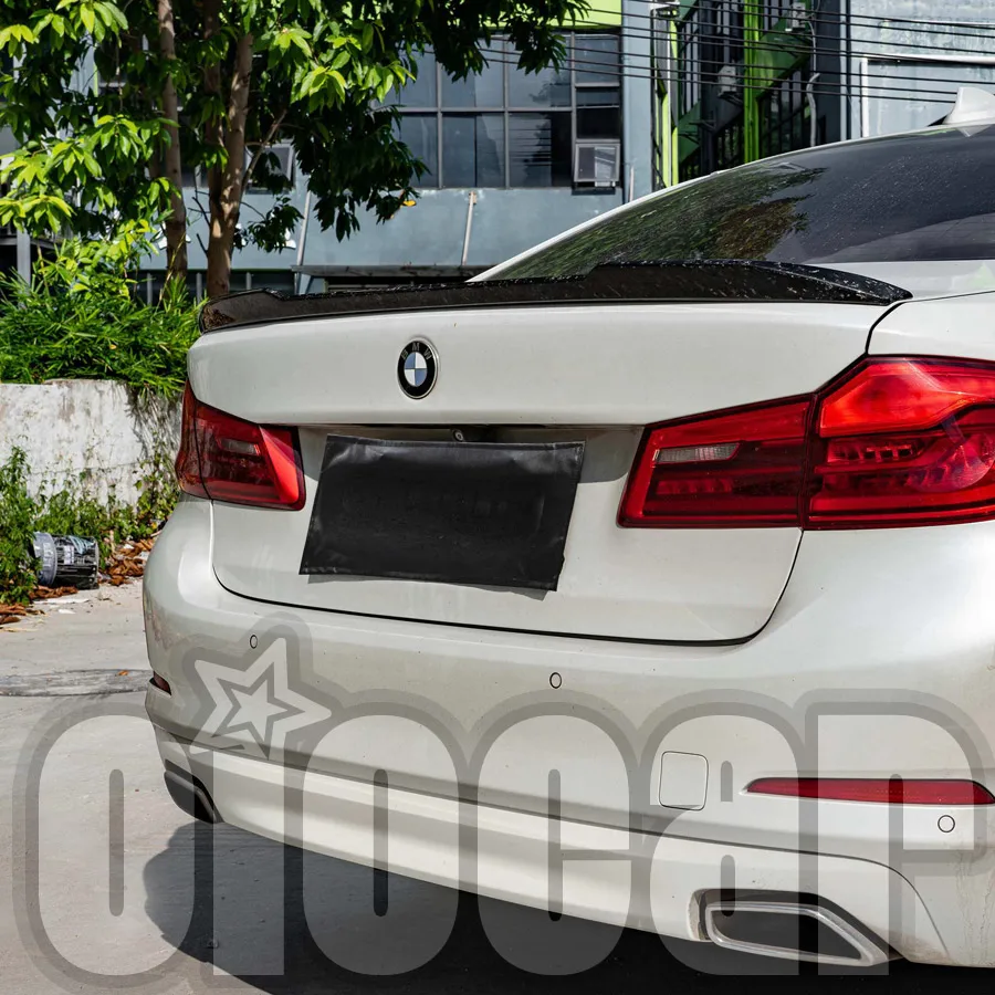 oiomotors High Quality Dry Carbon CS Rear Spoiler Wing for BMW G30 G38 5 Series F90 M5