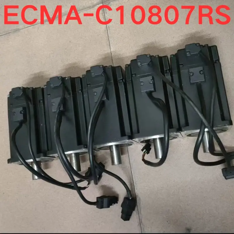 

Second-hand test OK Servo motor ECMA-C10807RS