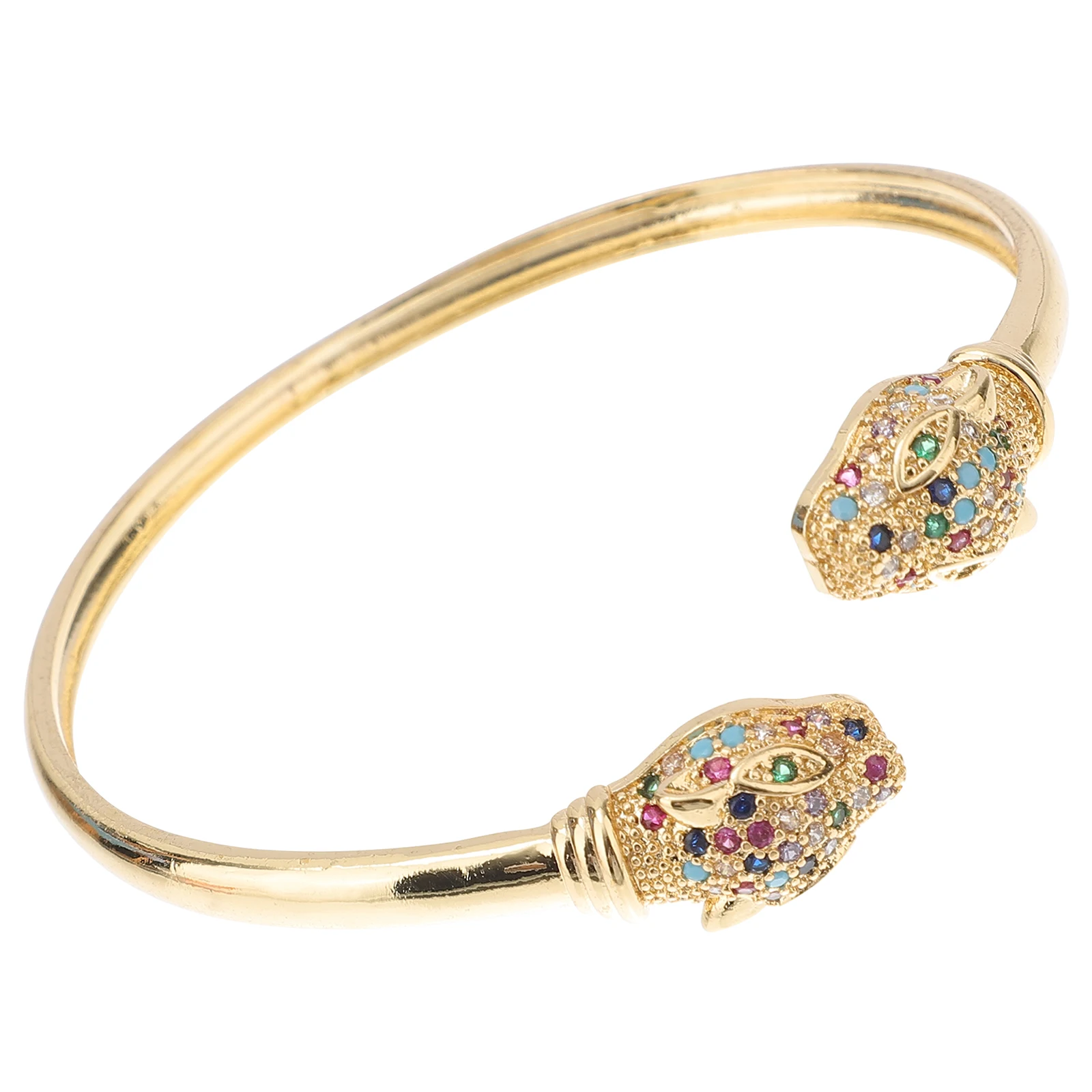 

Colored Zircon Bracelets Women Animal Bangle Teen Girls Jewelry Fashion Accessory Lightweight Comfortable Safe SkinFriendly