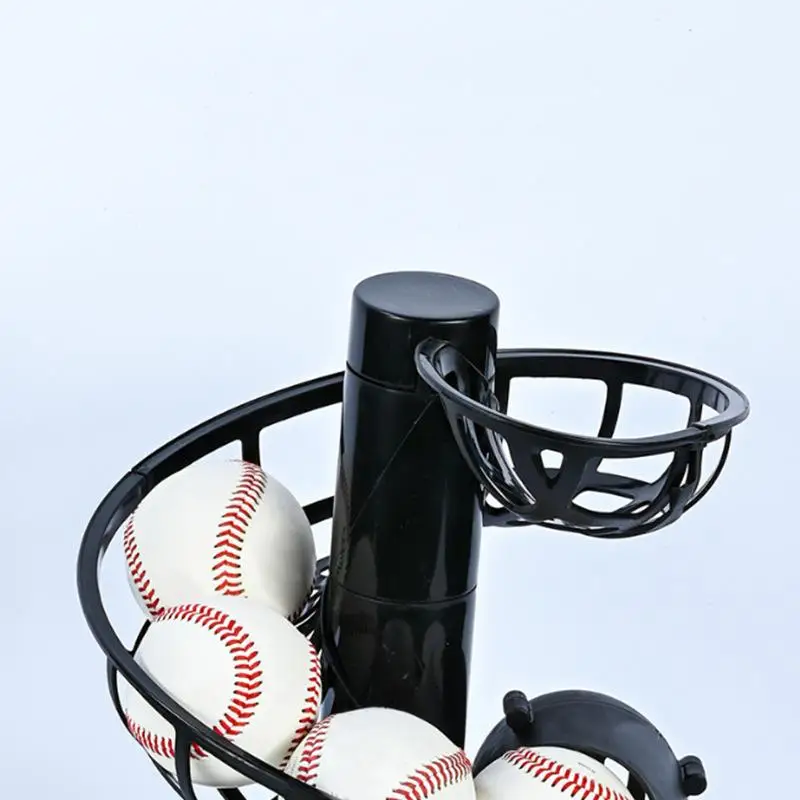 

Легкая теннисная машина для подачи мячей, черная, из полипропилена, с расширяемой дорожкой для теннисных аксессуаров