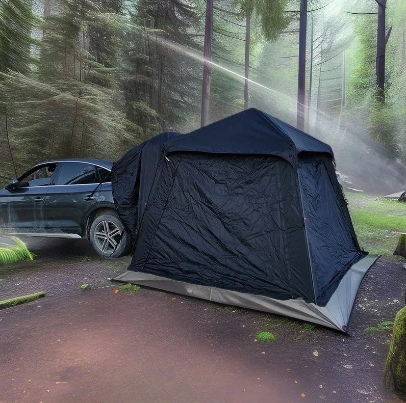 No Assembly Waterproof SUV Rear Tent Sun Extension Shelter For Vehicle Outdoor Camp